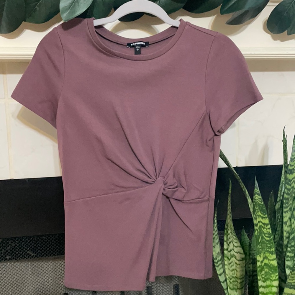 Knot Front Top by Express